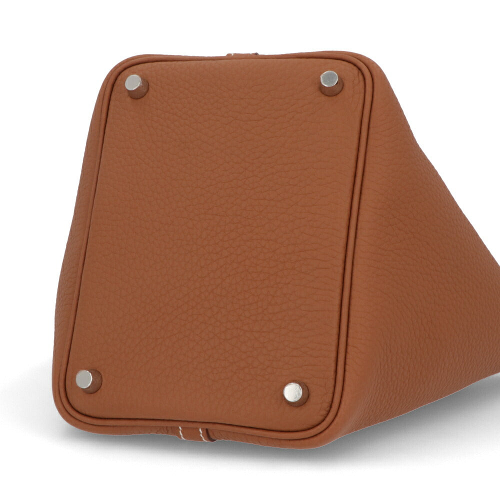 HERMES ピコタンロックPM ゴールド シルバー金具