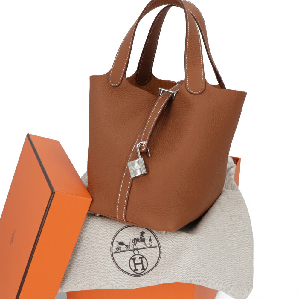HERMES ピコタンロックPM ゴールド シルバー金具