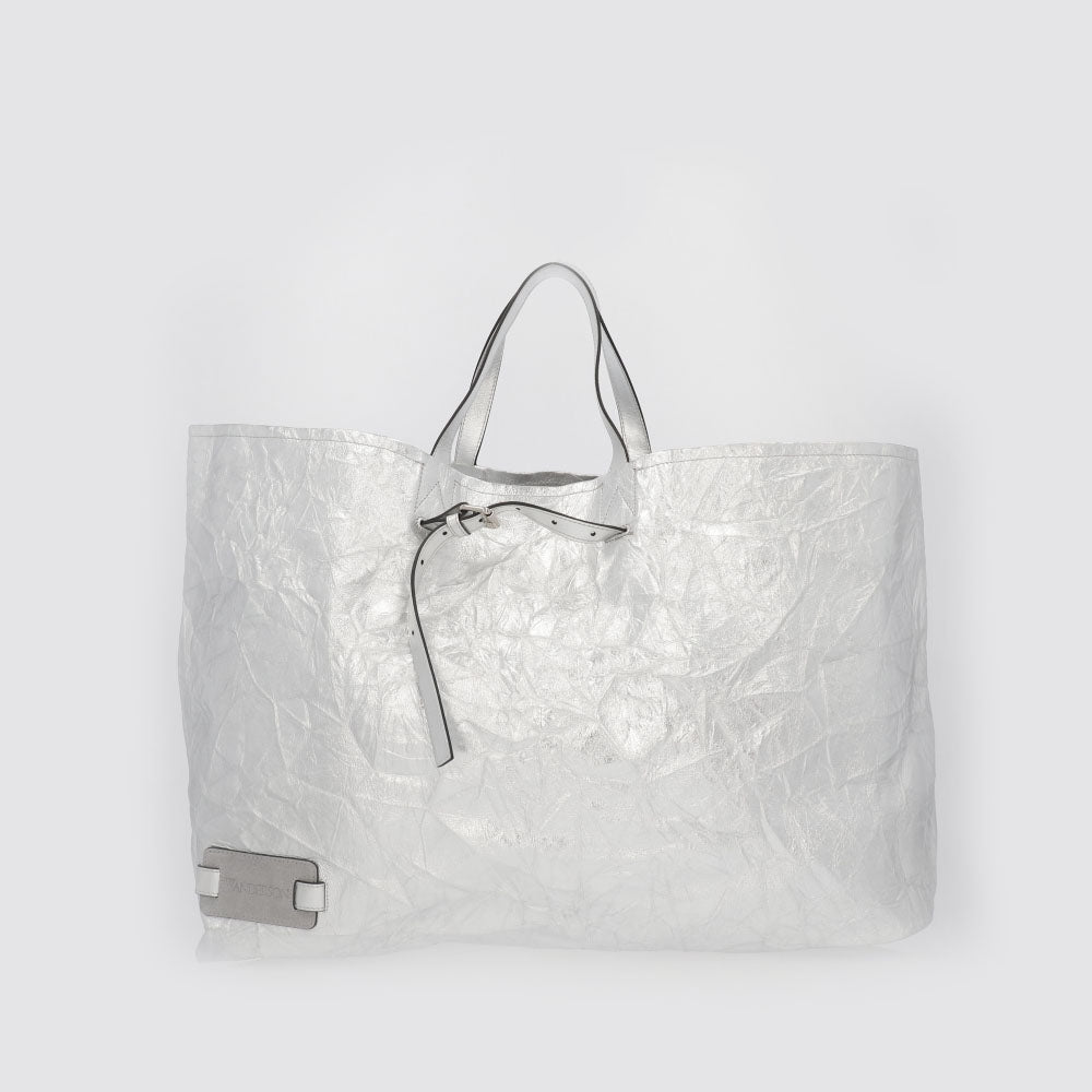 JW ANDERSON トートバッグ シルバー 大容量