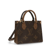 【中古/新品同様】LOUIS VUITTON ルイ ヴィトン レディース バッグ ショルダーバッグ オンザゴーBB ブラウン系 モノグラムキャンバス ICチップあり モノグラム M46839
