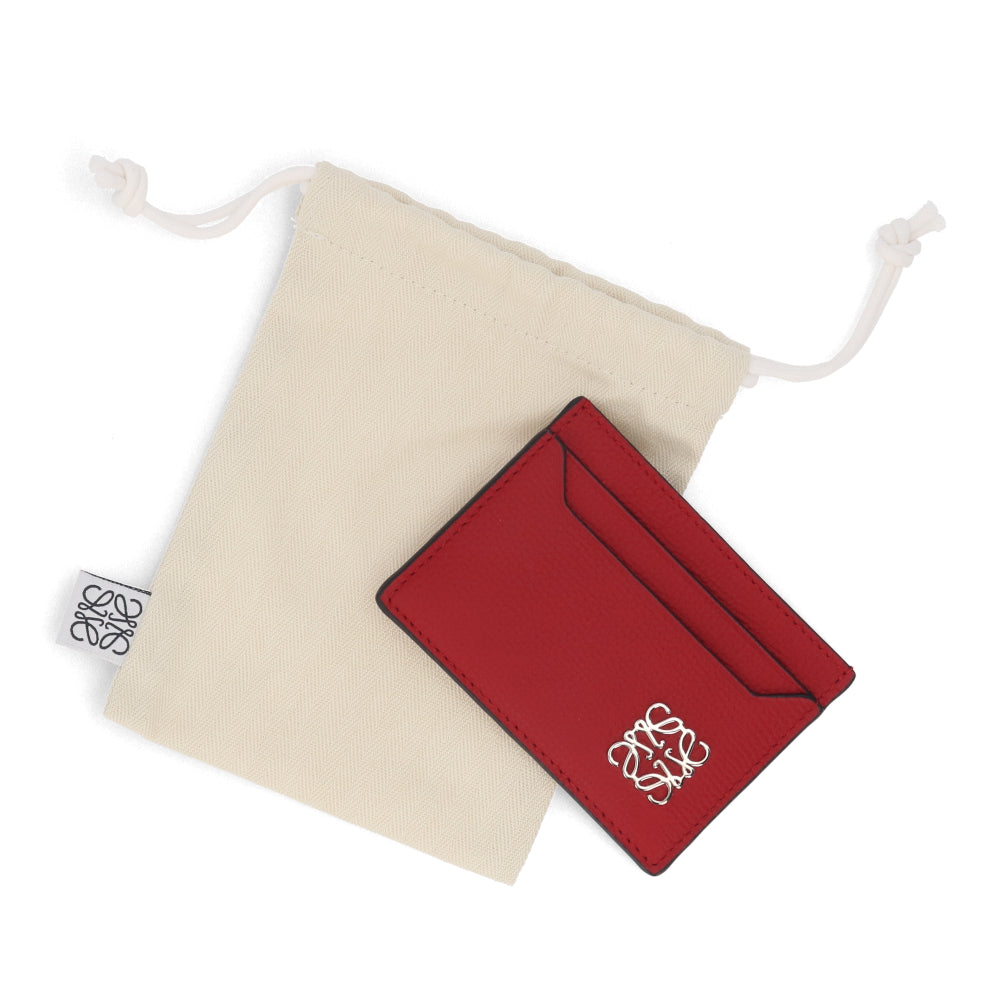 ロエベ  カードケース C821075X01  レッド