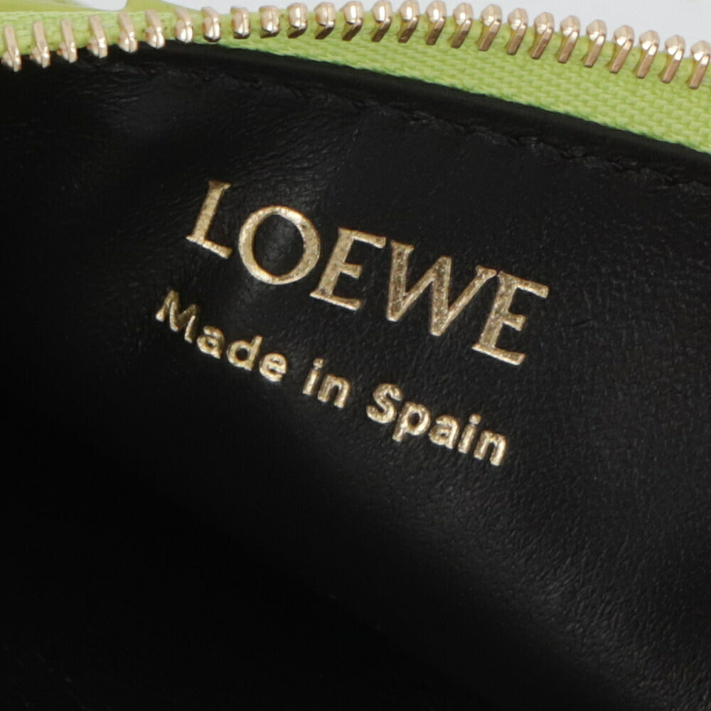 LOEWE ロエベ レディース 雑貨 カードケース ノット コインカードホルダー ライトグリーン パスケース コインケース ミニ財布 CEM1Z40X01