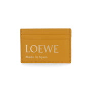 LOEWE ロエベ レディース 雑貨 カードケース EMBOSSED PLAIN イエロー系 定期入れ パスケース ロゴ CLE0322X01