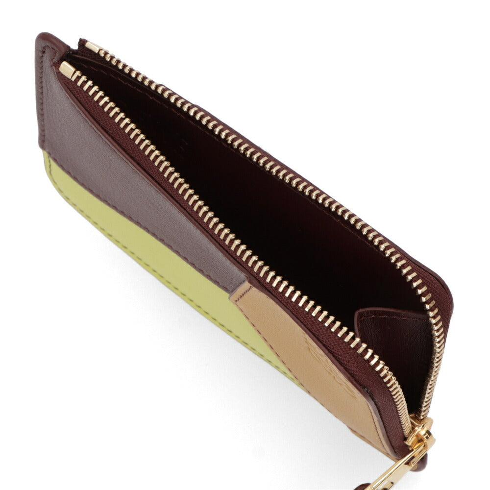 LOEWE コインケース パズル コインカードホルダー ブラウン系 パスケース フラグメントケース C510Z40X16