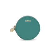 LOEWE ロエベ レディース 財布 小銭入れ・コインケース エメラルドグリーン アナグラム ロゴ ゴールド金具 ペブル クッキー キーホルダー CANB419X01