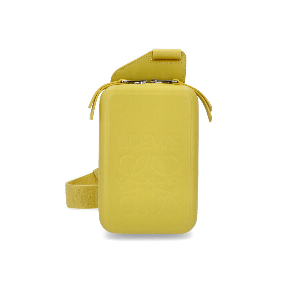 LOEWE ロエベ メンズ バッグ ショルダーバッグ MOLDED SLING イエロー系 クロスボディ ロゴ アナグラム モールデッドスリング B987W42X07