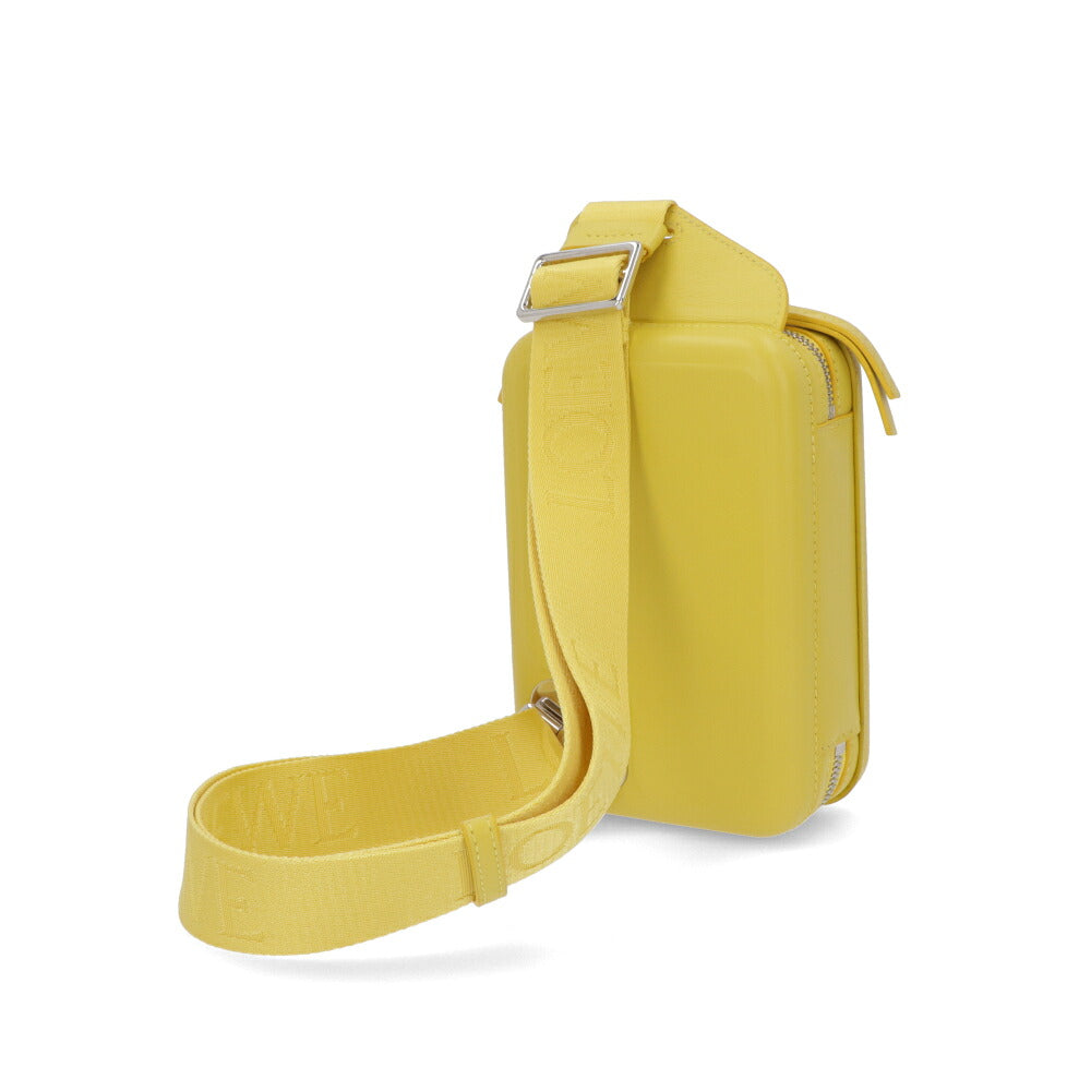 LOEWE ロエベ メンズ バッグ ショルダーバッグ MOLDED SLING イエロー系 クロスボディ ロゴ アナグラム モールデッドスリング B987W42X07