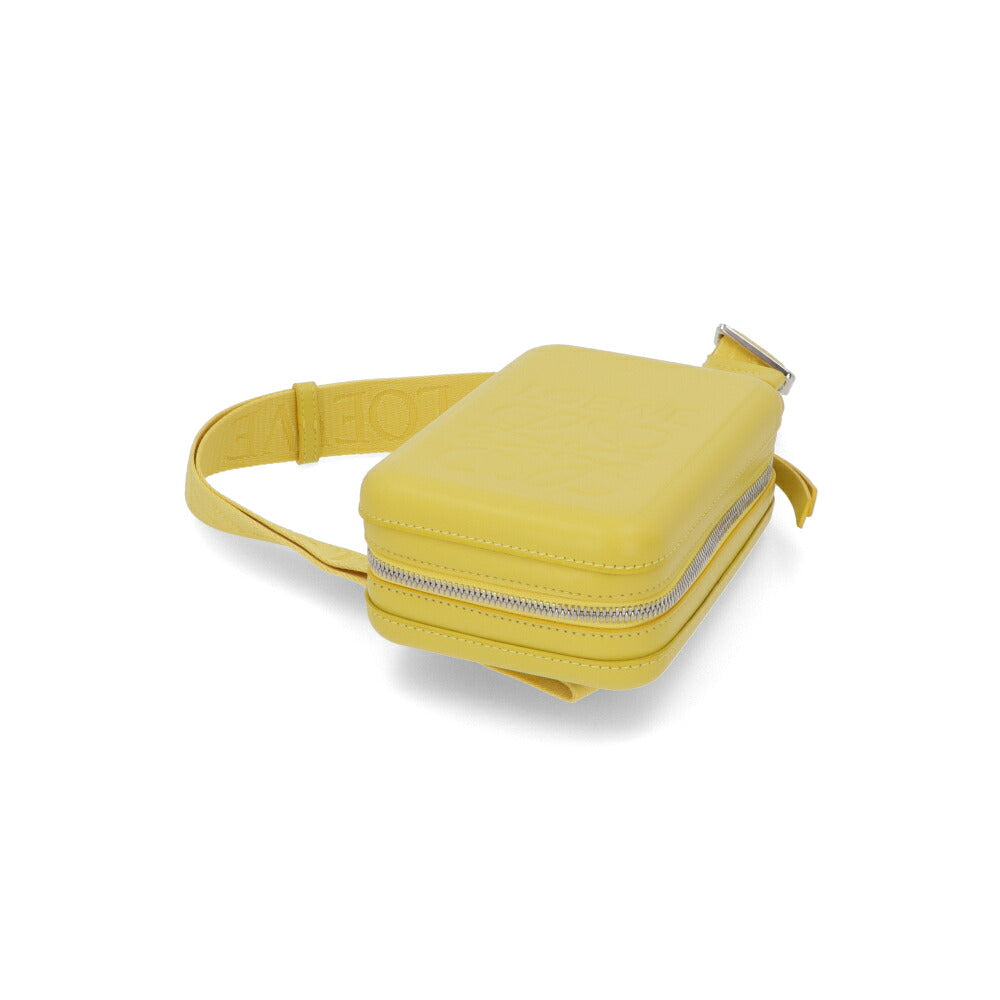 LOEWE ロエベ メンズ バッグ ショルダーバッグ MOLDED SLING イエロー系 クロスボディ ロゴ アナグラム モールデッドスリング B987W42X07