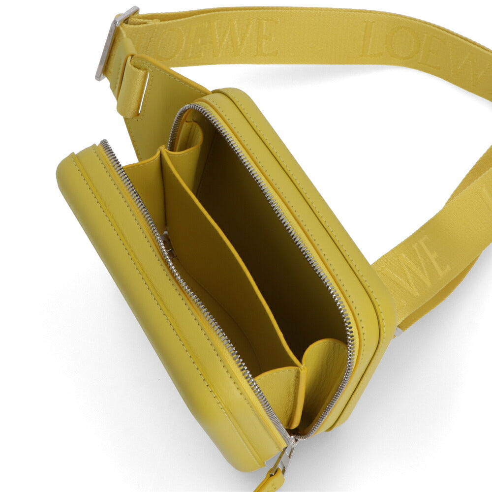 LOEWE ロエベ メンズ バッグ ショルダーバッグ MOLDED SLING イエロー系 クロスボディ ロゴ アナグラム モールデッドスリング B987W42X07