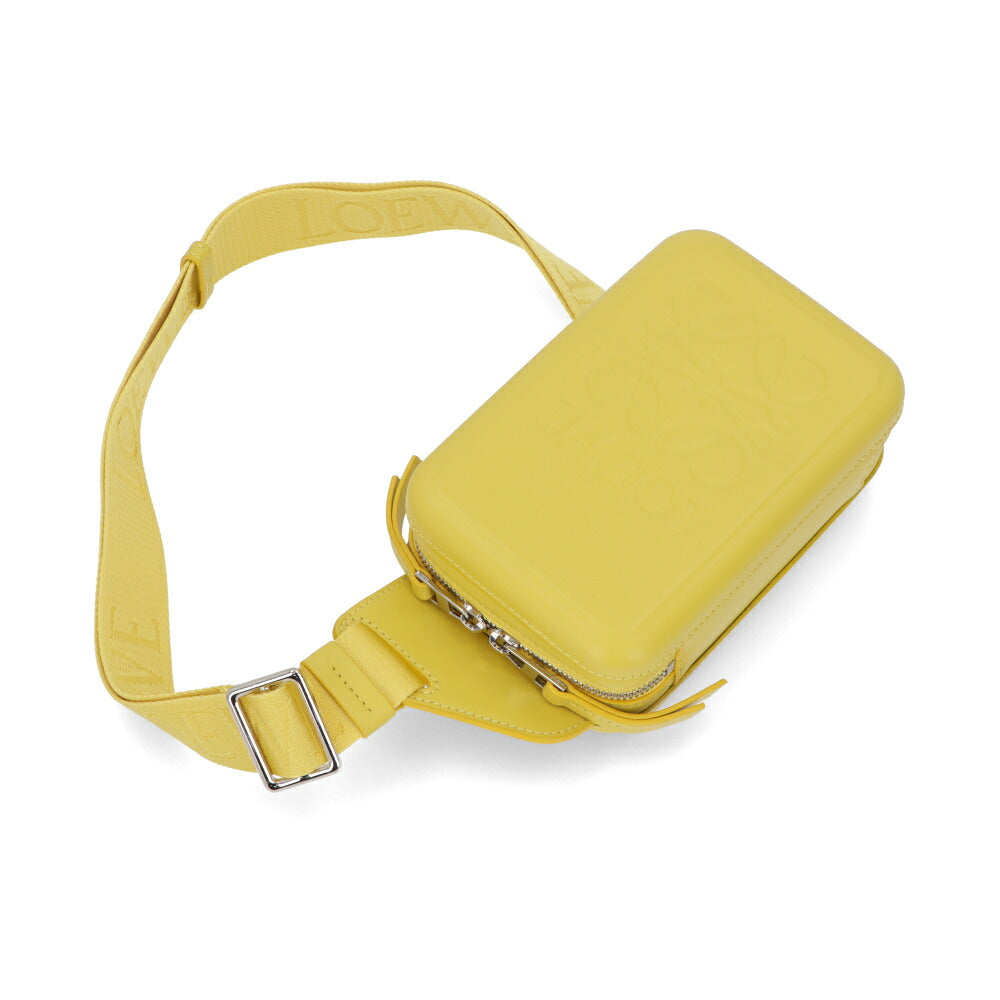 LOEWE ロエベ メンズ バッグ ショルダーバッグ MOLDED SLING イエロー系 クロスボディ ロゴ アナグラム モールデッドスリング B987W42X07