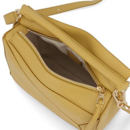 ロエベ LOEWE バッグ ショルダーバッグ レディース パズル スモール PUZZLE SMALL イエロー系 レザー ロゴ アナグラム ハンドバッグ 2Way 鞄 ゴールド金具 32230S21