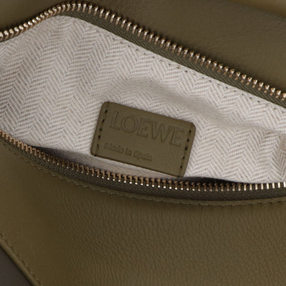 ロエベ LOEWE バッグ ショルダーバッグ レディース パズル スモール PUZZLE SMALL ベージュ×ブラック グリーン レザー アナグラム ハンドバッグ 2Way 鞄 ゴールド金具 A510P60X44