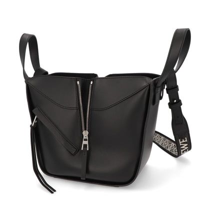 ロエベ LOEWE バッグ ショルダーバッグ レディース ハンモックバッグ コンパクト HAMMOCK COMPACT  ブラック クラシックカーフスキン 2Way ショルダーバッグ シルバー金具 ロゴ アナグラム A538H13X14
