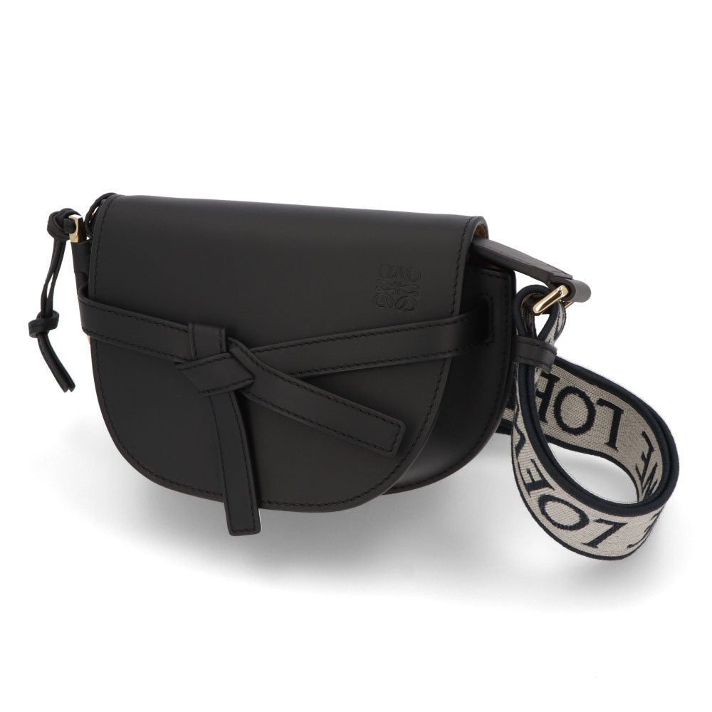 ロエベ LOEWE バッグ ショルダーバッグ レディース ゲート ミニ ブラック ライトブルー レッド パープル ライトグリーン カーフスキン ジャガード織 アナグラムストラップ ロゴ ミニバッグ 鞄 A650N46X13