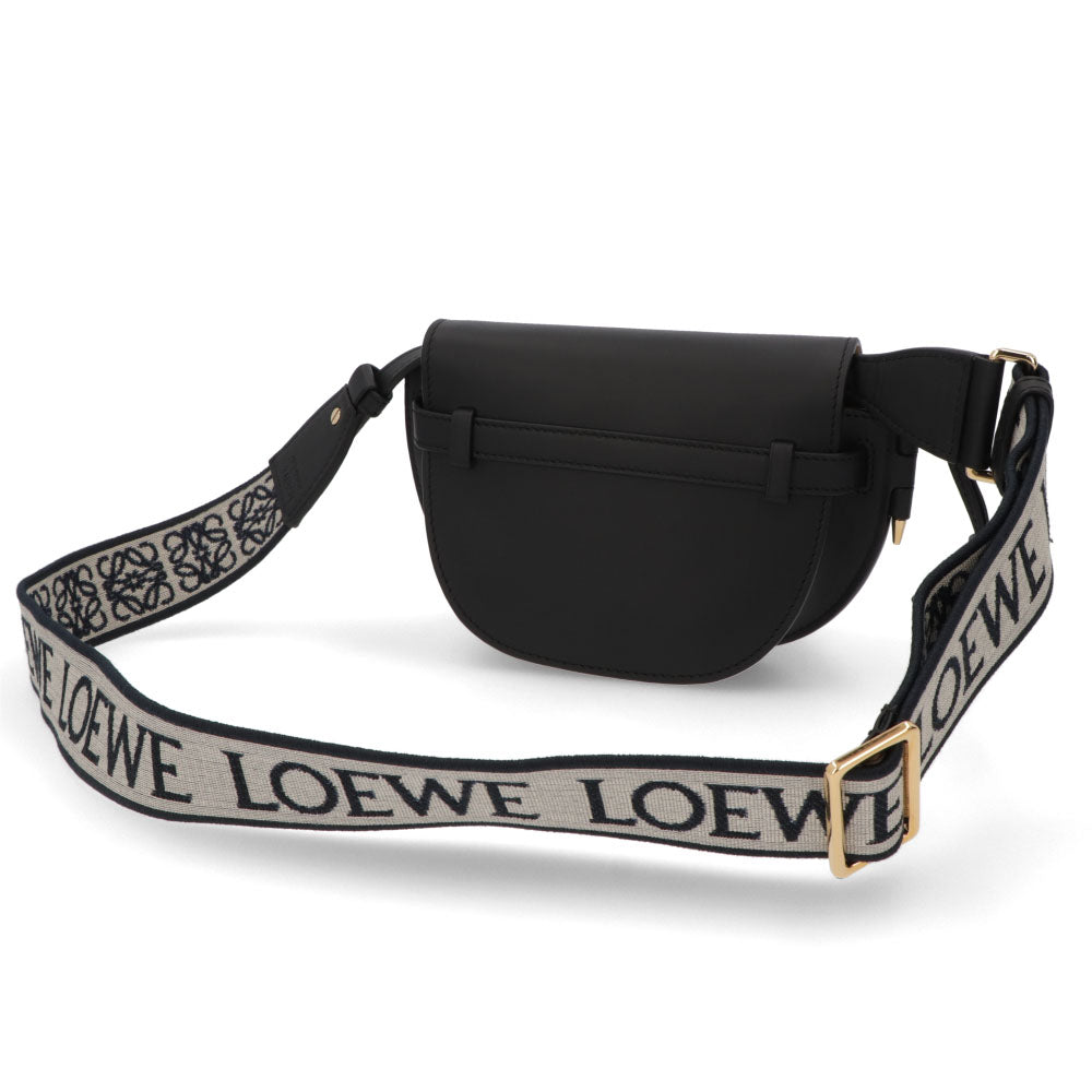 ロエベ LOEWE バッグ ショルダーバッグ レディース ゲート ミニ ブラック ライトブルー レッド パープル ライトグリーン カーフスキン ジャガード織 アナグラムストラップ ロゴ ミニバッグ 鞄 A650N46X13