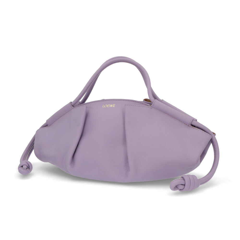 LOEWE パセオ スモール ライトブルー カーフスキン アナグラム