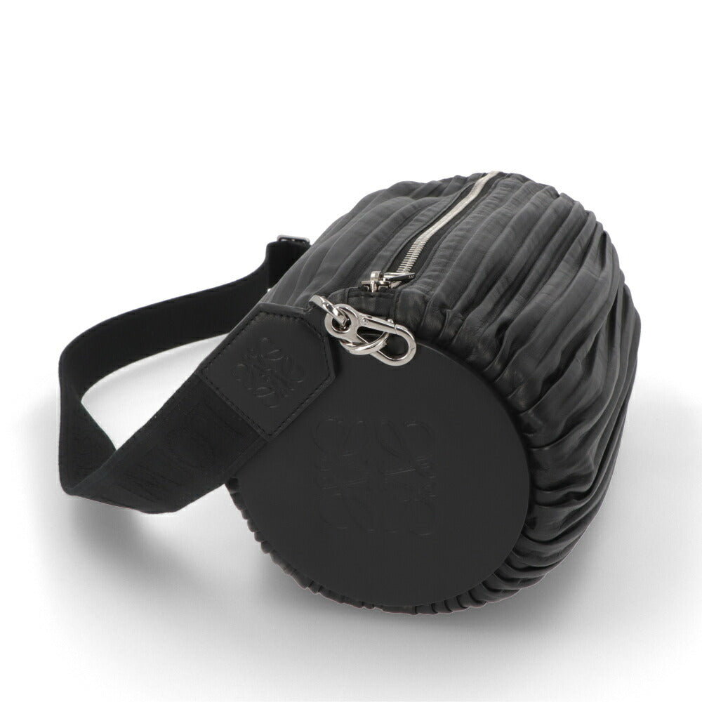 ロエベ LOEWE バッグ ショルダーバッグ レディース ブレスレットポーチ ブラック ラムスキン レザー ハンドバッグ 2way アナグラム ロゴ ブラック A912Y98X10