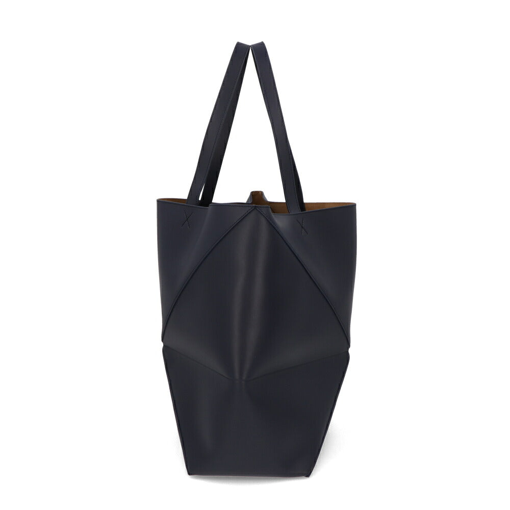 LOEWE ロエベ レディース バッグ トートバッグ PUZZLE FOLD TOTE ネイビー系 パズルバッグ ロゴ ラージサイズ B933Q18X01