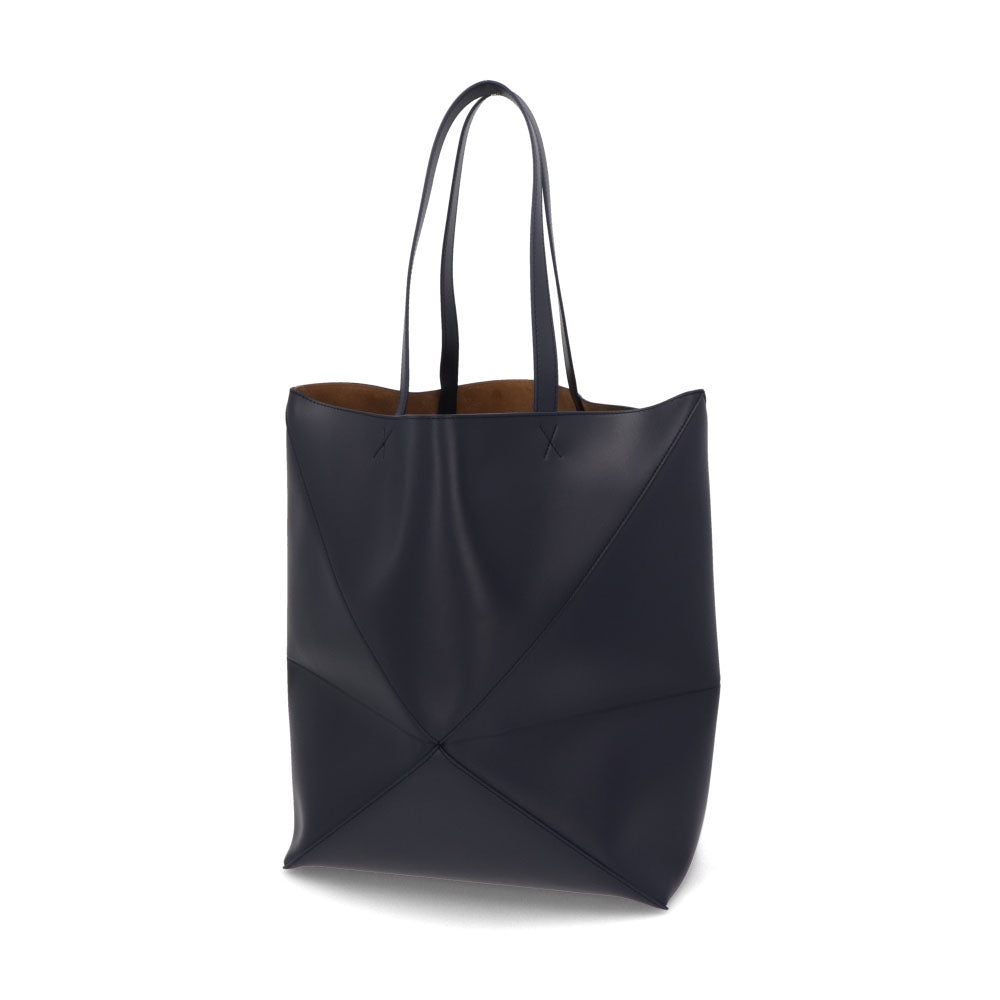 LOEWE ロエベ レディース バッグ トートバッグ PUZZLE FOLD TOTE ネイビー系 パズルバッグ ロゴ ラージサイズ B933Q18X01