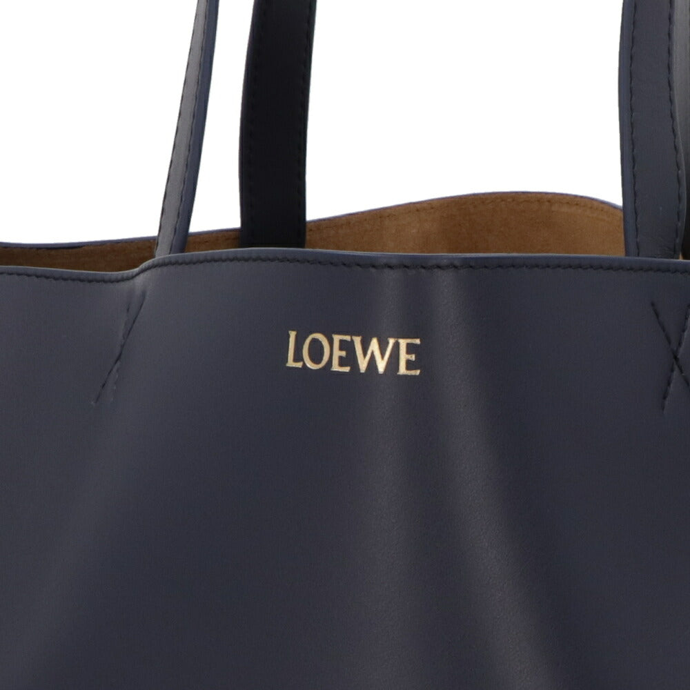 LOEWE ロエベ レディース バッグ トートバッグ PUZZLE FOLD TOTE ネイビー系 パズルバッグ ロゴ ラージサイズ B933Q18X01