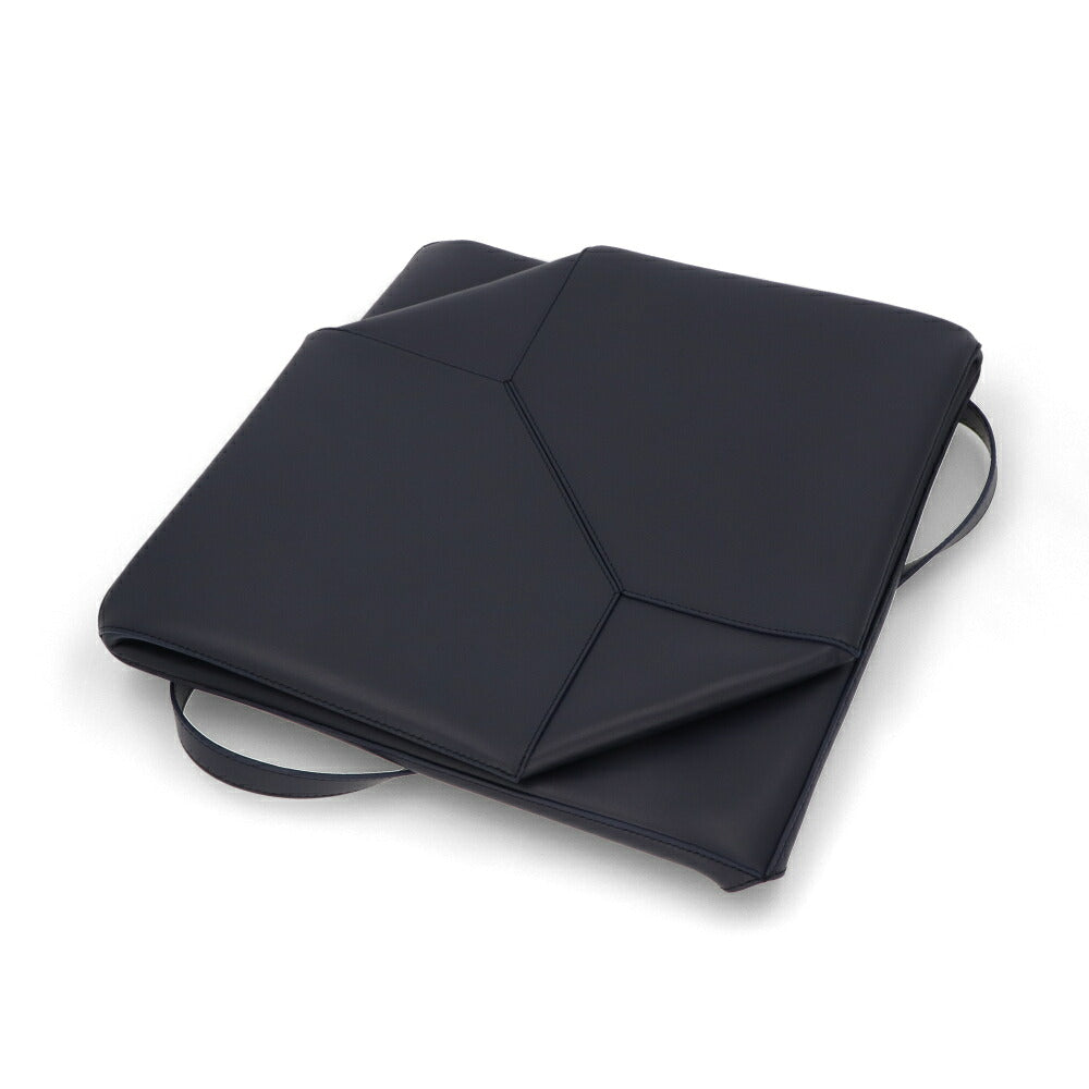 LOEWE ロエベ レディース バッグ トートバッグ PUZZLE FOLD TOTE ネイビー系 パズルバッグ ロゴ ラージサイズ B933Q18X01