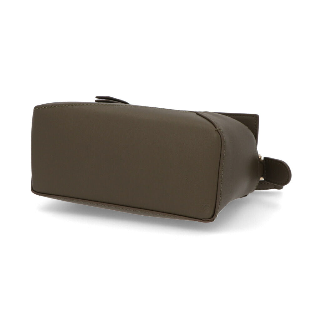 LOEWEショルダーバッグ レディース パズルエッジミニ カーキ A510P88X26