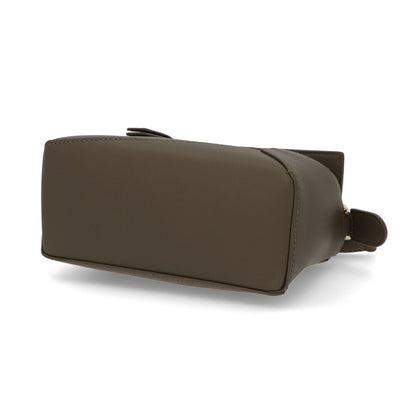 LOEWEショルダーバッグ レディース パズルエッジミニ カーキ A510P88X26