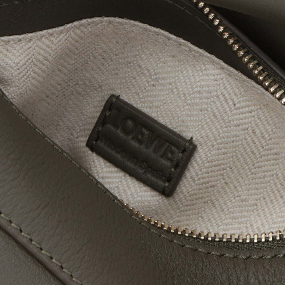 LOEWEショルダーバッグ レディース パズルエッジミニ カーキ A510P88X26