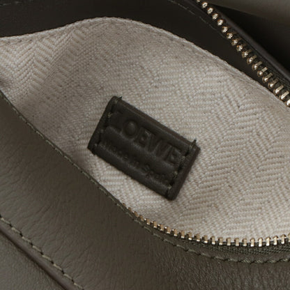 LOEWEショルダーバッグ レディース パズルエッジミニ カーキ A510P88X26