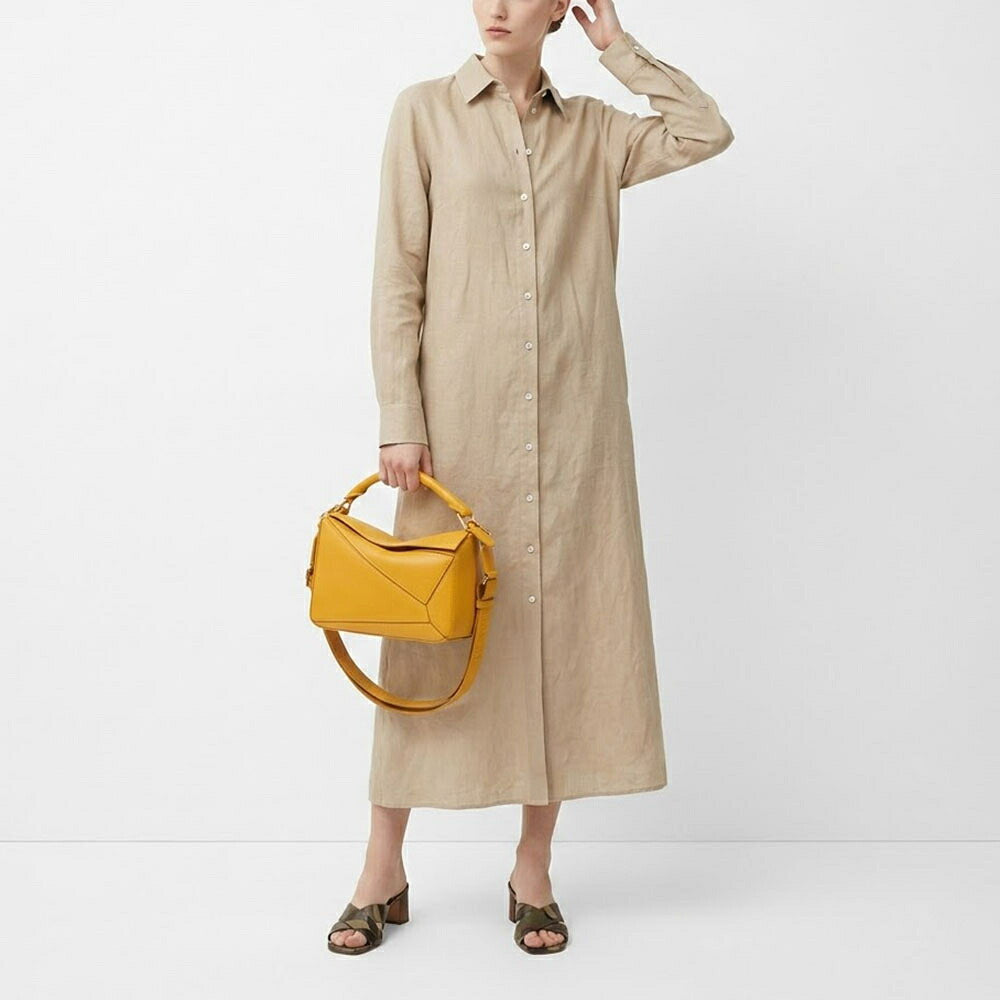 LOEWE ロエベ レディース バッグ ショルダーバッグ SMALL PUZZLE BAG イエロー系 ロゴ A510S21XAC