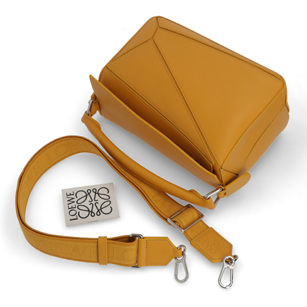 LOEWE ロエベ レディース バッグ ショルダーバッグ SMALL PUZZLE BAG イエロー系 ロゴ A510S21XAC