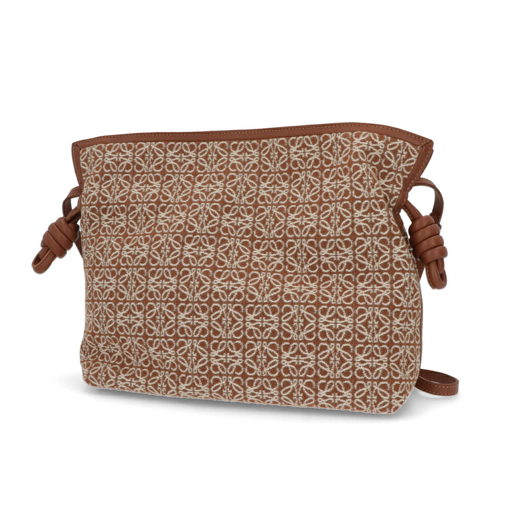 LOEWE クラッチ フラメンコ クラッチ ヘリンボーン柄