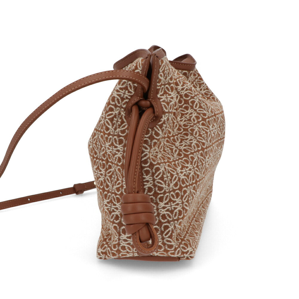 LOEWE クラッチ フラメンコ クラッチ ヘリンボーン柄