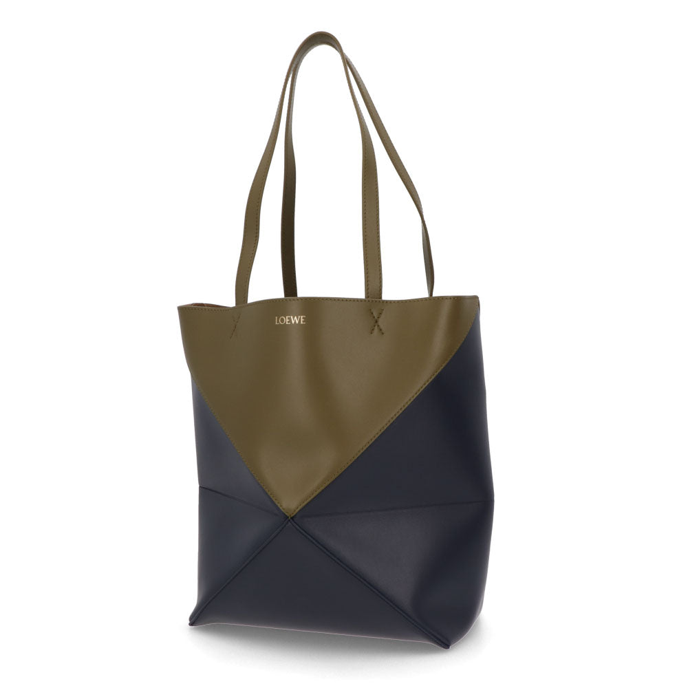LOEWE トートバッグ パズル フォルド トート バイカラー