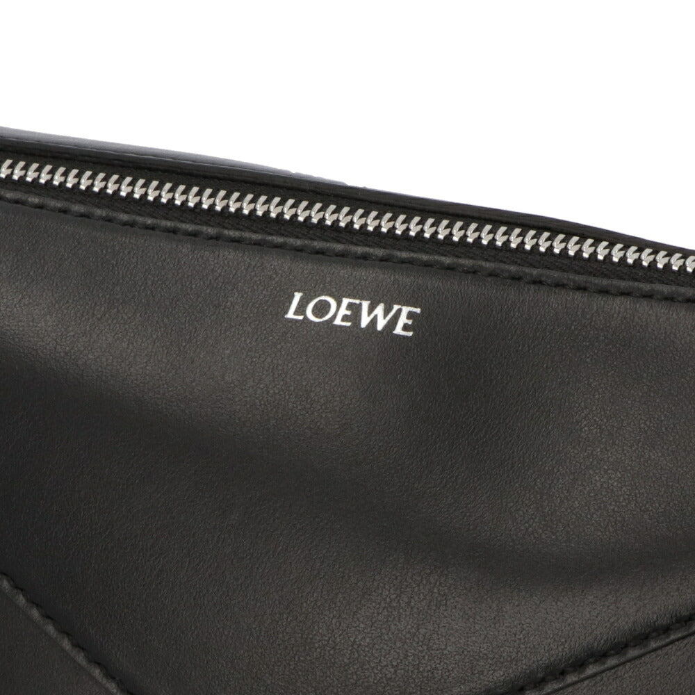 LOEWE ロエベ メンズ バッグ クラッチバッグ PUZZLE FOLD ブラック ネイビー系 オレンジ オリーブ ロゴ セカンドバッグ C510WBPX01