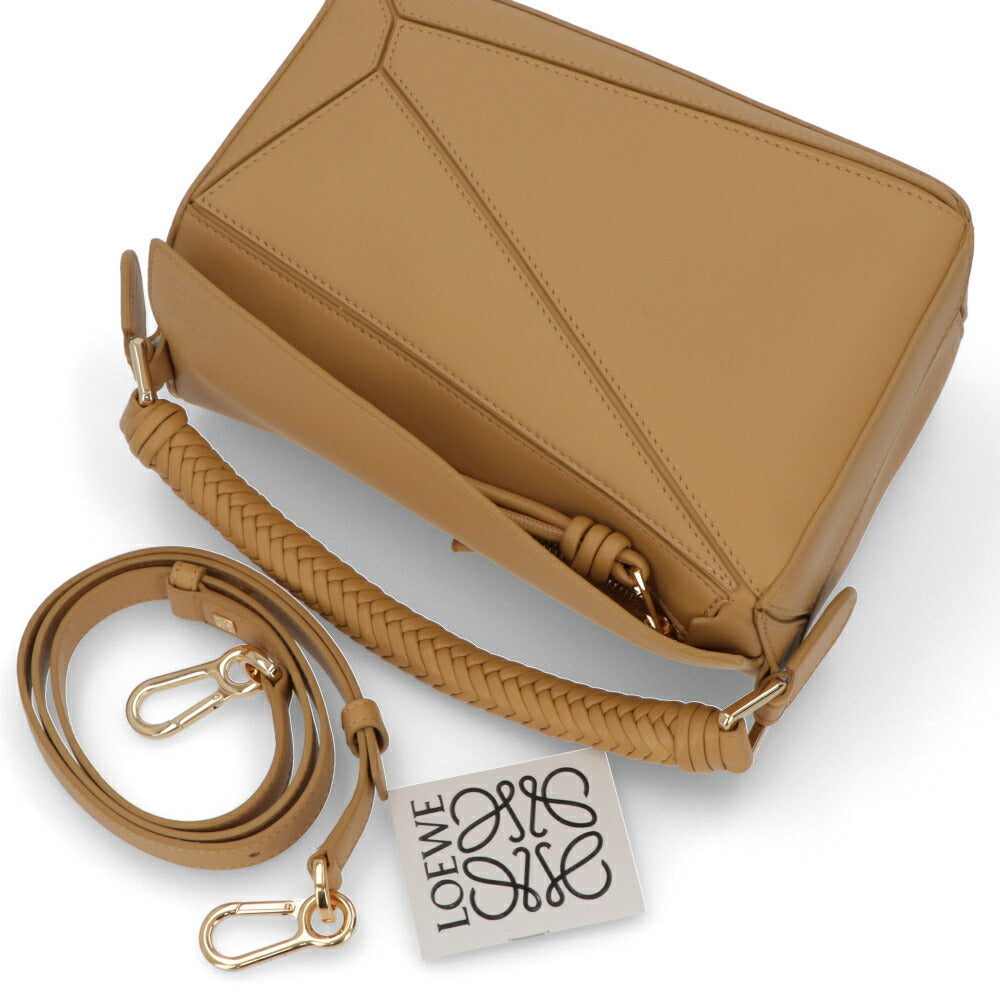 LOEWEショルダーバッグ レディース パズルバッグ スモール サハラ A510S21XAE