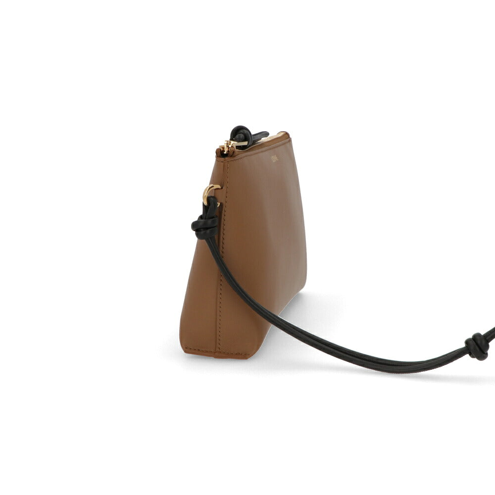 LOEWE ロエベ レディース バッグ クラッチ KNOT T POUCH ブラウン ブラック ボルドー ロゴ シンプル バイカラー CEM1KNPX01