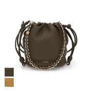 LOEWE ロエベ レディース バッグ ショルダーバッグ FLAMENCO PURSE BUCKET カーキ イエロー バケットバッグ 3WAY チェーンバッグ A411FPBX02