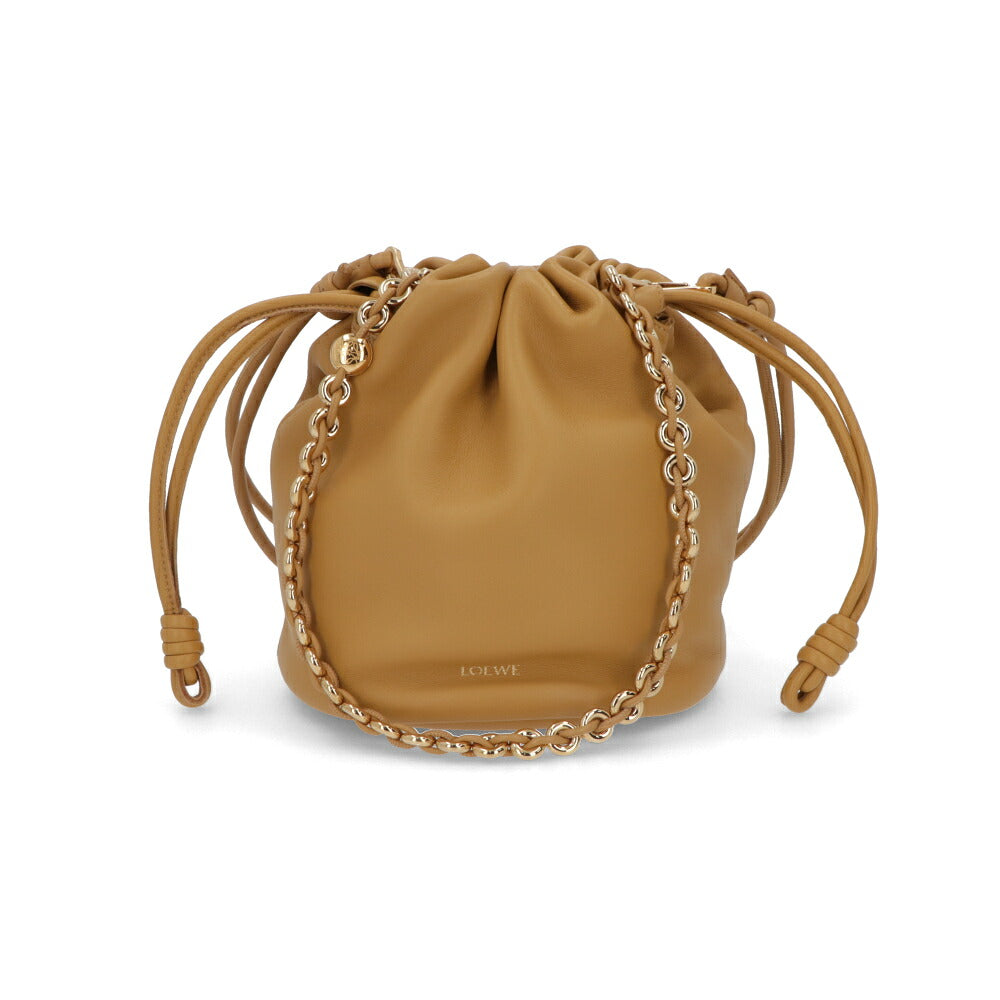 LOEWE ロエベ レディース バッグ ショルダーバッグ FLAMENCO PURSE BUCKET カーキ イエロー バケットバッグ 3WAY チェーンバッグ A411FPBX02