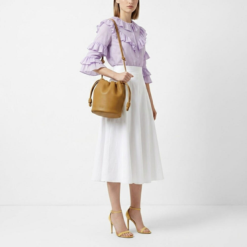 LOEWE ロエベ レディース バッグ ショルダーバッグ FLAMENCO PURSE BUCKET カーキ イエロー バケットバッグ 3WAY チェーンバッグ A411FPBX02