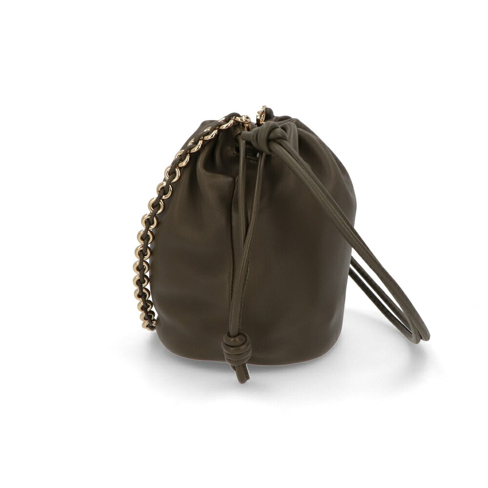 LOEWE ロエベ レディース バッグ ショルダーバッグ FLAMENCO PURSE BUCKET カーキ イエロー バケットバッグ 3WAY チェーンバッグ A411FPBX02