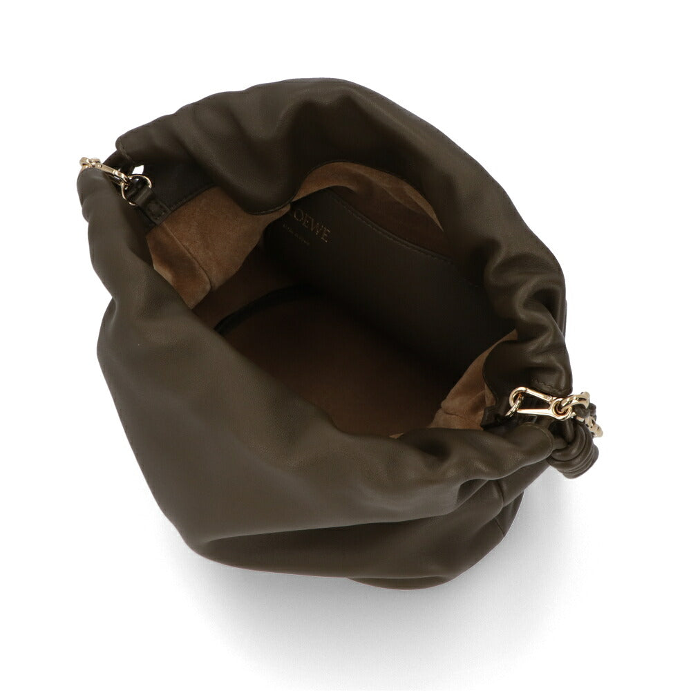 LOEWE ロエベ レディース バッグ ショルダーバッグ FLAMENCO PURSE BUCKET カーキ イエロー バケットバッグ 3WAY チェーンバッグ A411FPBX02