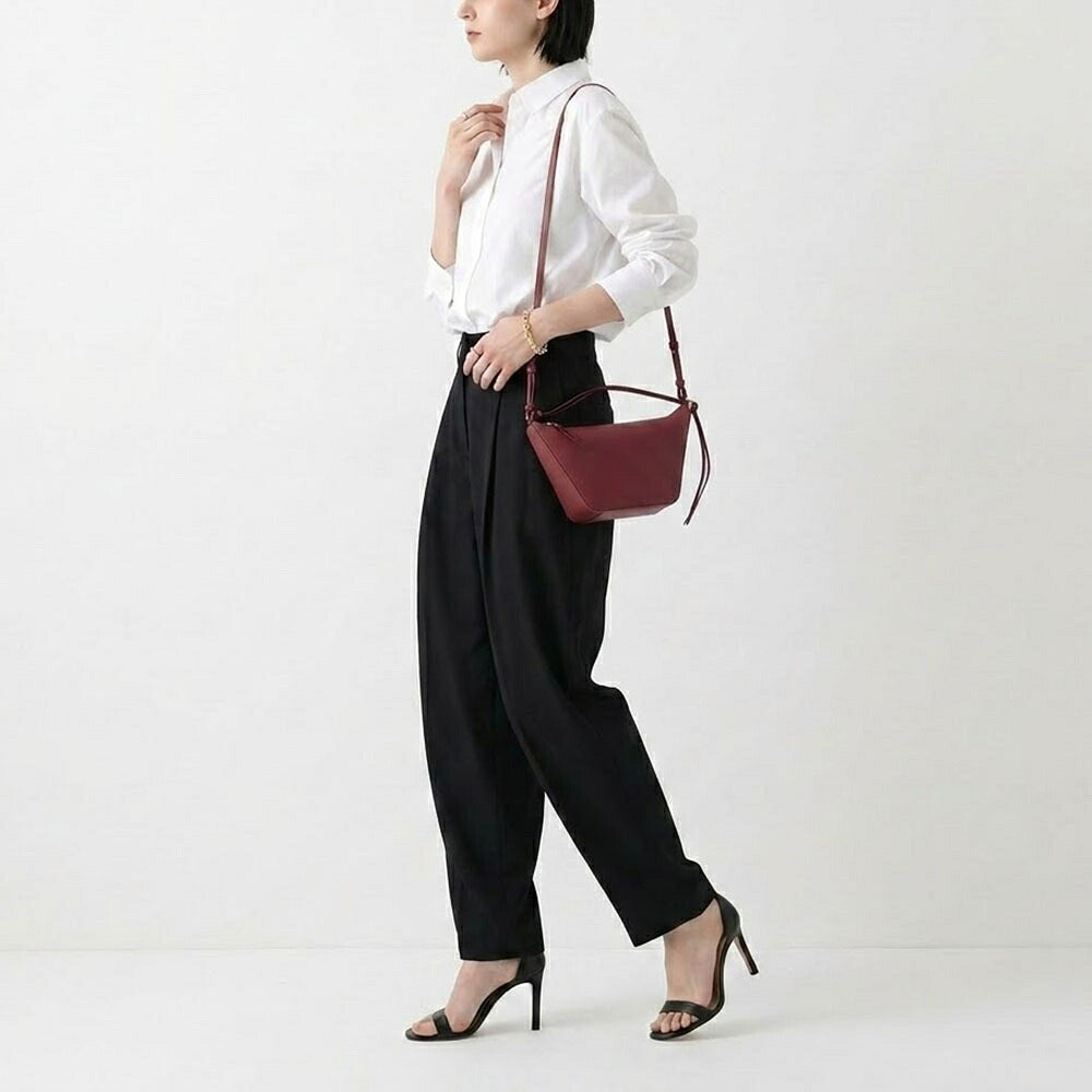 LOEWE ロエベ レディース バッグ ショルダーバッグ HAMMOCK HOBO MINI パープル系 ポリエステル 綿 ロゴ 2Way ハンドバッグ アナグラム A538G13X01