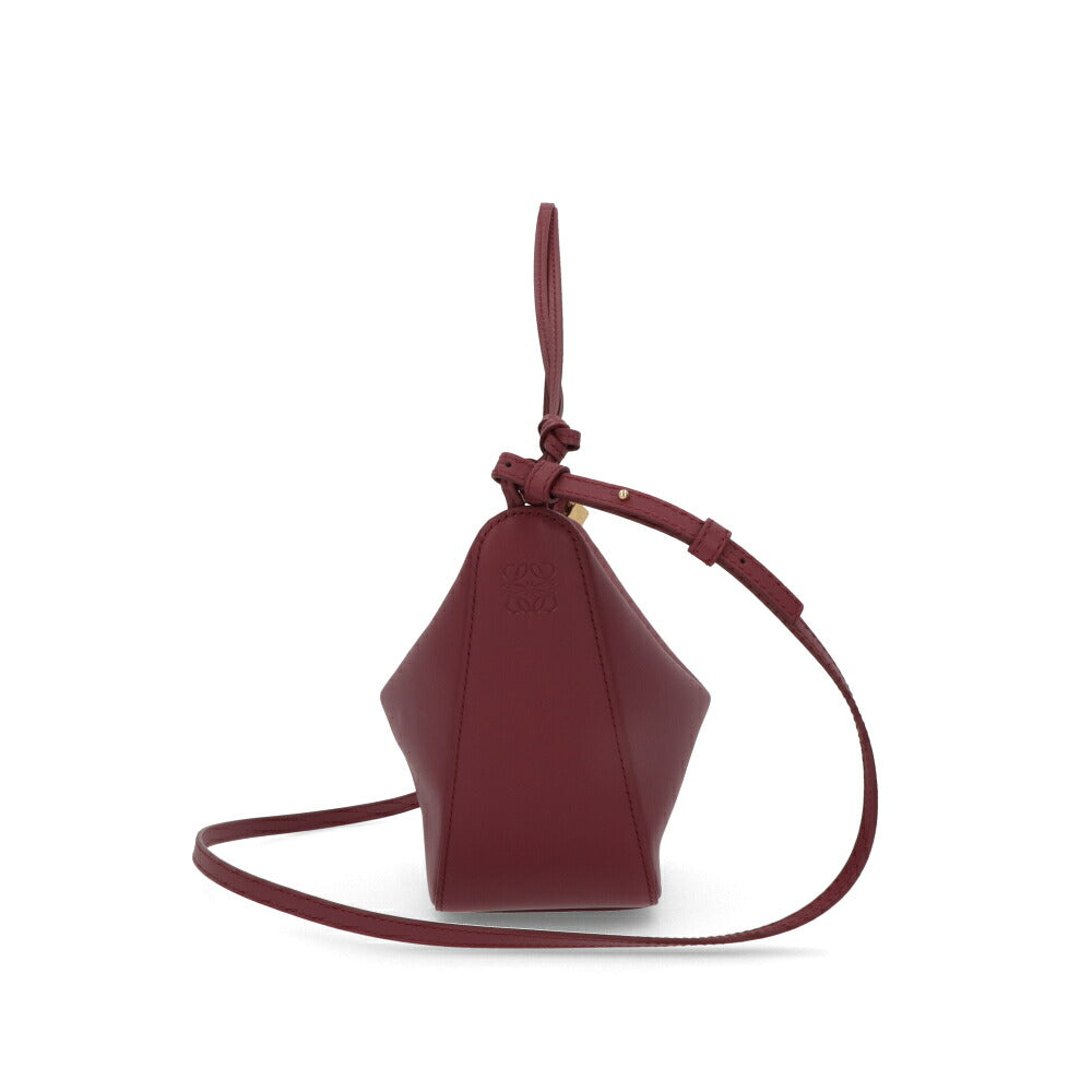 LOEWE ロエベ レディース バッグ ショルダーバッグ HAMMOCK HOBO MINI パープル系 ポリエステル 綿 ロゴ 2Way ハンドバッグ アナグラム A538G13X01