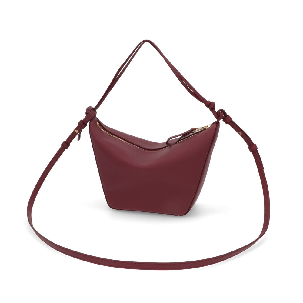 LOEWE ロエベ レディース バッグ ショルダーバッグ HAMMOCK HOBO MINI パープル系 ポリエステル 綿 ロゴ 2Way ハンドバッグ アナグラム A538G13X01