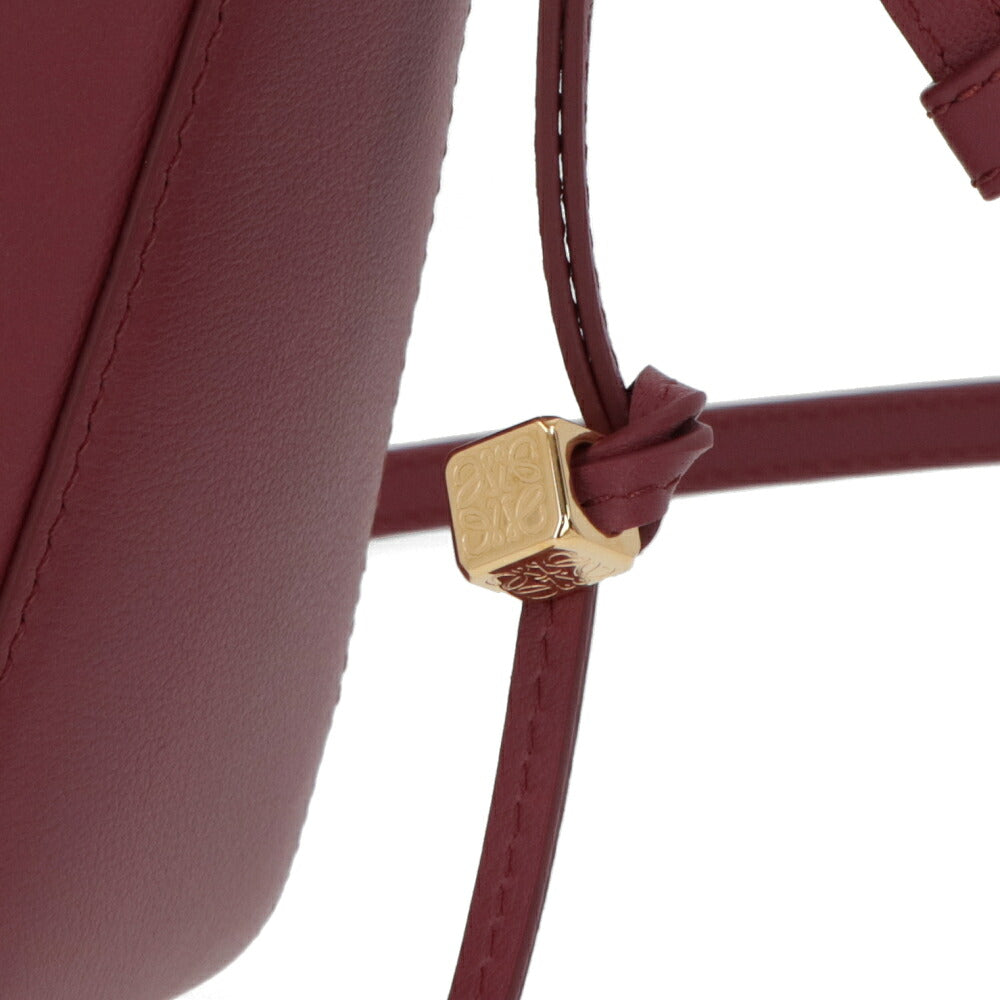LOEWE ロエベ レディース バッグ ショルダーバッグ HAMMOCK HOBO MINI パープル系 ポリエステル 綿 ロゴ 2Way ハンドバッグ アナグラム A538G13X01