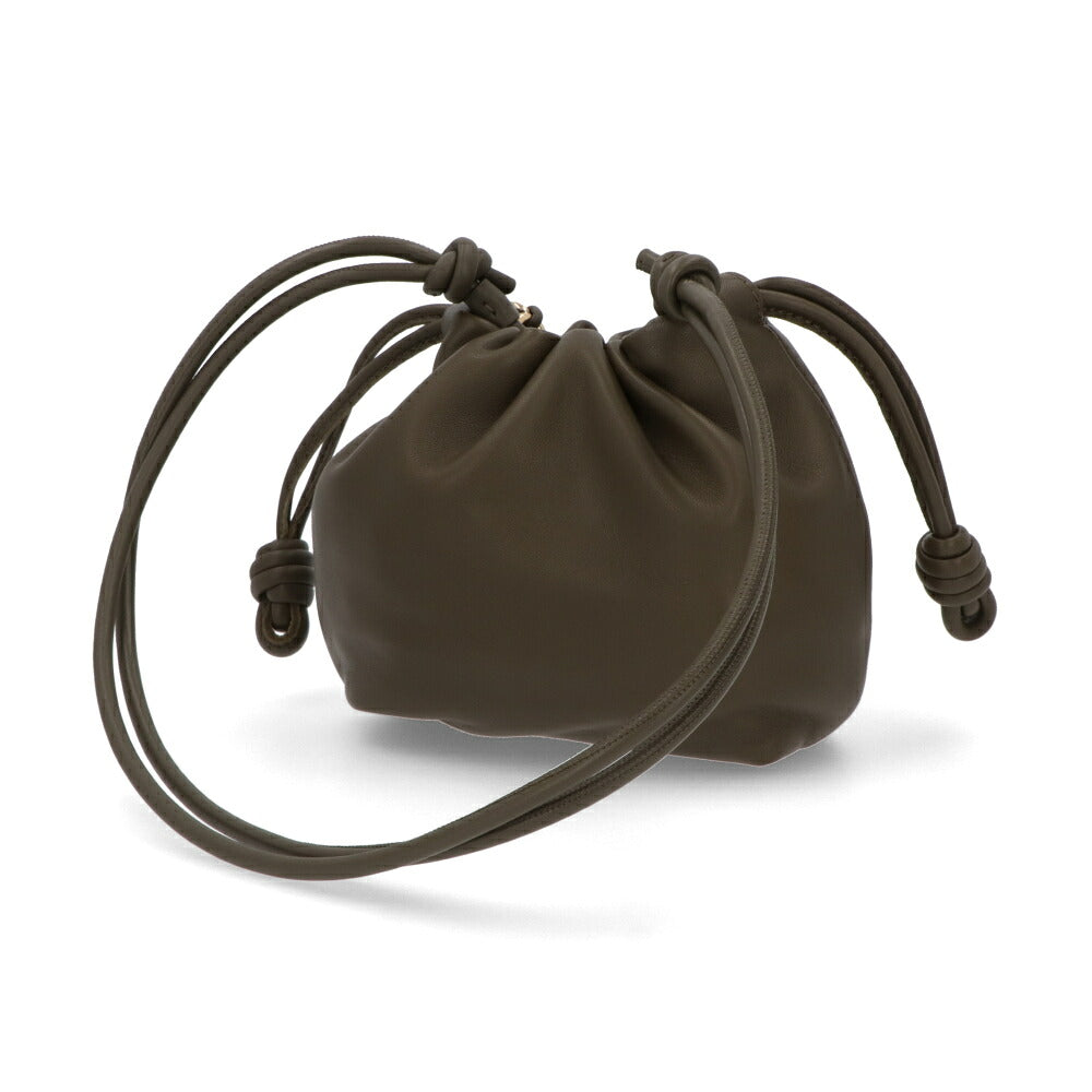 LOEWE ロエベ レディース バッグ ショルダーバッグ フラメンコミニ カーキ ワインレッド チェーンバッグ ロゴ A914CBPX03