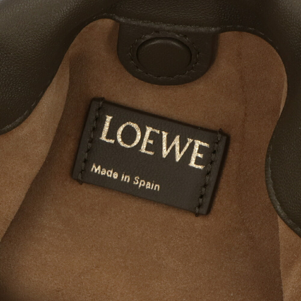 LOEWE ロエベ レディース バッグ ショルダーバッグ フラメンコミニ カーキ ワインレッド チェーンバッグ ロゴ A914CBPX03