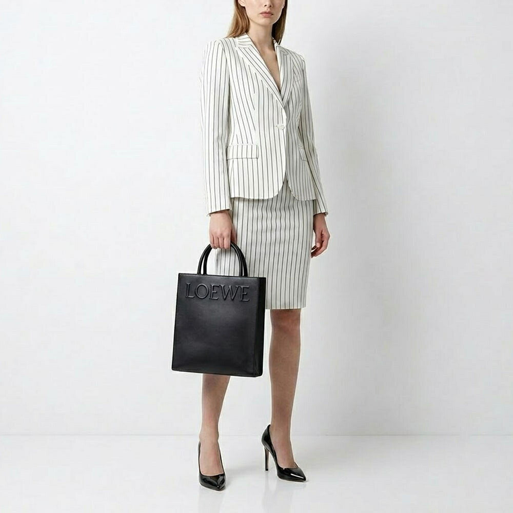 LOEWE ロエベ レディース バッグ トートバッグ STANDARD ブラック ロゴ スタンダード 2Way A933R18X14