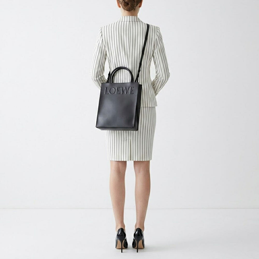 LOEWE ロエベ レディース バッグ トートバッグ STANDARD ブラック ロゴ スタンダード 2Way A933R18X14